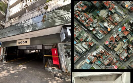 ID 10812 –Cochera AUSTRIA 2059 e/ French y Juncal-RECOLETA CABA